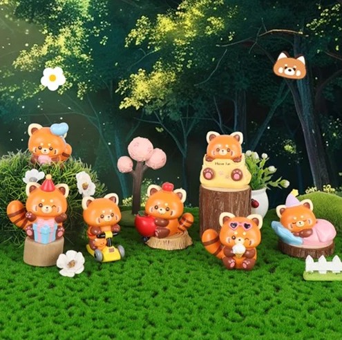 Red Panda Series - Random Blind Box Figure