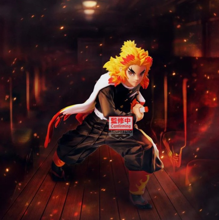 Kyojuro Rengoku Figure, Maximatic, Demon Slayer, Kimetsu no Yaiba, Banpresto