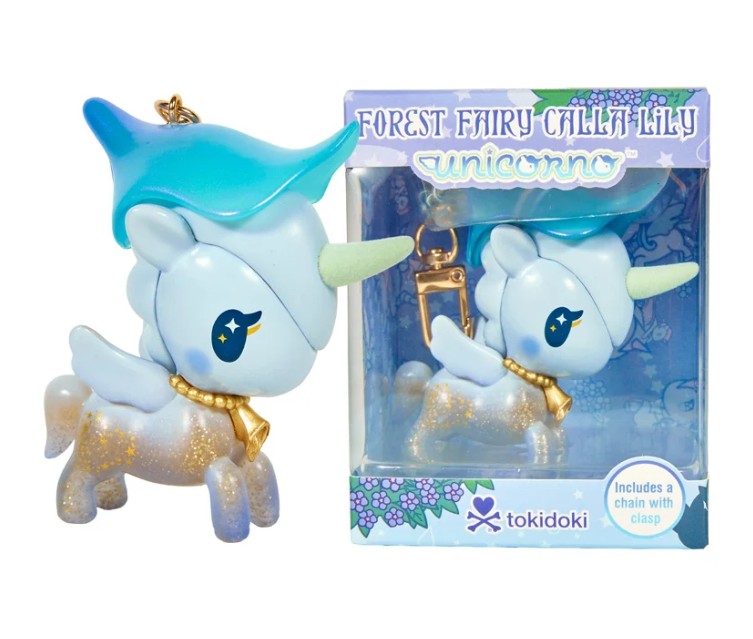 Tokidoki Unicorno Forest Fairies - Calla Lily Bag Charm