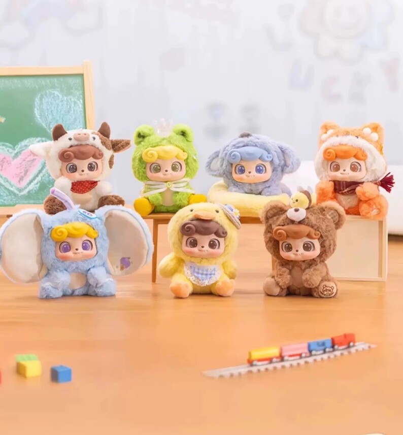 Animal Pre School - Jotoys - Random Blind Box Plush Doll Keychain