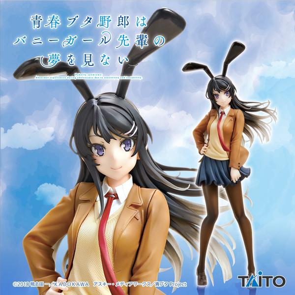 Mai Sakurajima Figure, Coreful Series, Rascal Does Not Dream of Bunny Girl Senpai, Taito