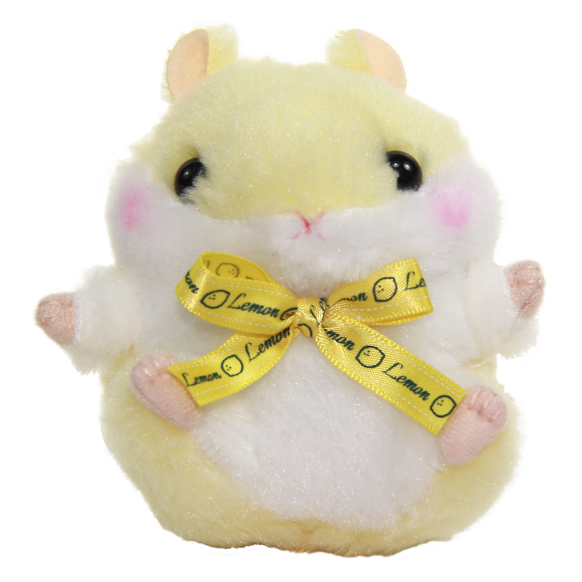 Plush Hamster, Amuse Colorful Fruits Plush Collection, Lemon-chan, Yellow, 4 Inches