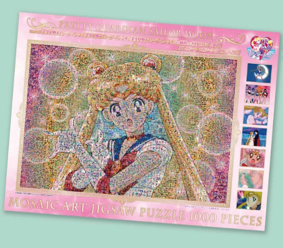 Sailor Moon Mosaic Art Puzzle 1000pcs