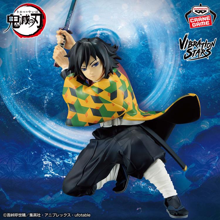 Giyu Tomioka Figure, Vibration Stars, Demon Slayer, Kimetsu no Yaiba, Banpresto