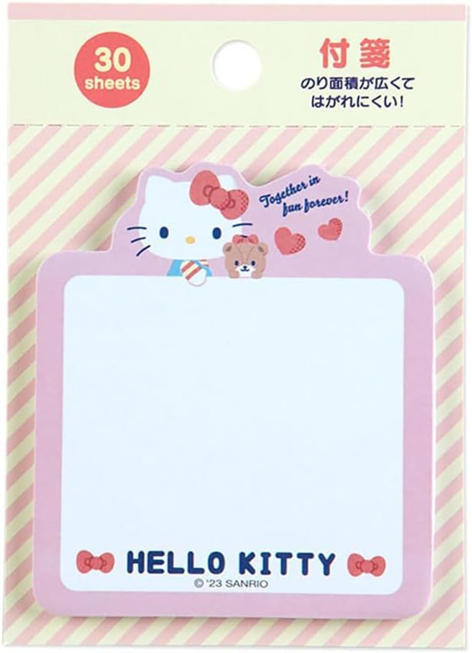 Hello Kitty Sticky Notes Red Sanrio