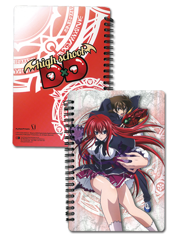 High School DXD Issei & Rias Spiral Anime Notebook