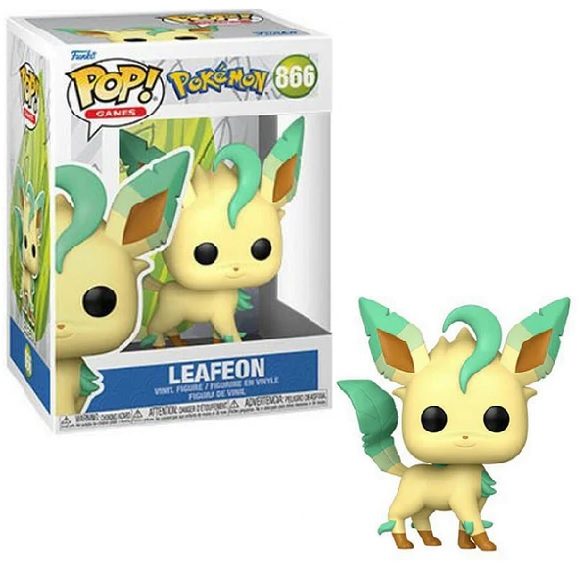 Leafeon Figure Pokemon Pop Animation 3.75 Inches Funko Pop 866
