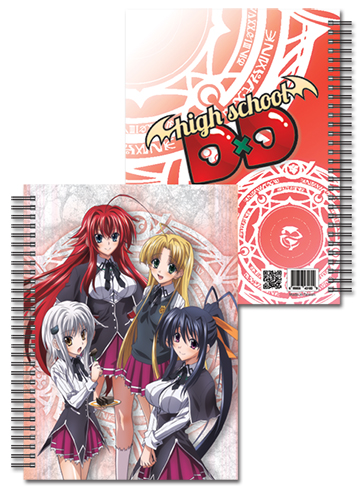 High School DXD Group Spiral Anime Notebook