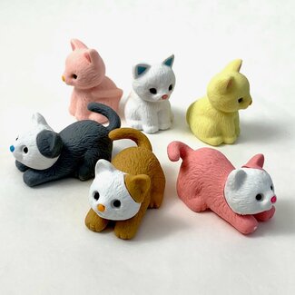 IWAKO Cat Eraser Funny Erasers