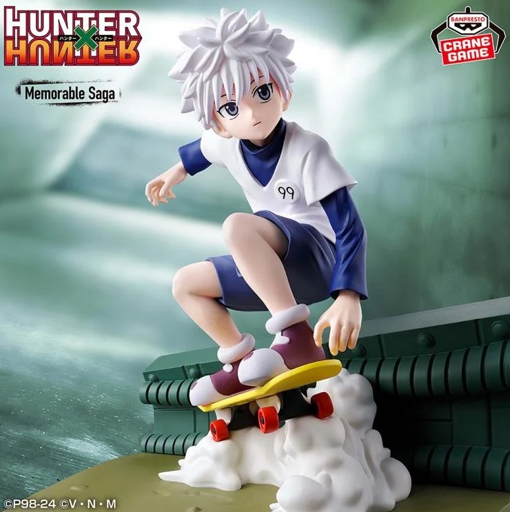 Killua Zoldyck Figure, Memorable Saga, Hunter X Hunter, Banpresto