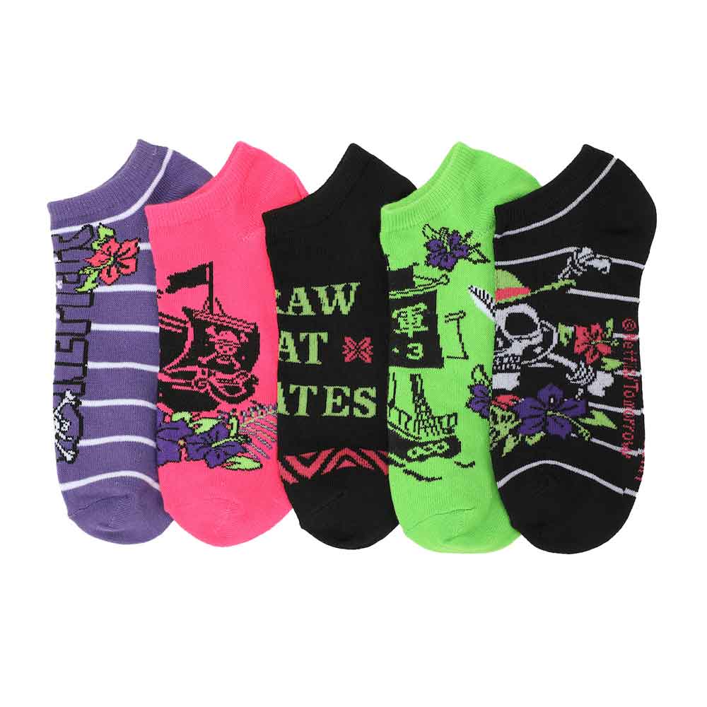 One Piece Icons 5 Pair Ankle Socks