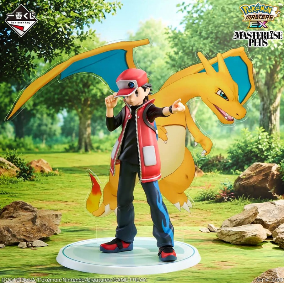 Charizard & Sygna Suit Red Figure, Ichiban Kuji A Prize, Pokemon Masters EX, Bandai