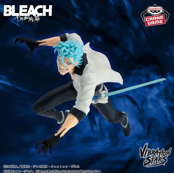 Grimmjow Jeagerjaques Figure, Vibration Stars, Bleach, Banpresto