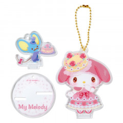 My Melody Acrylic Keychain & Stand, Pink, Sanrio