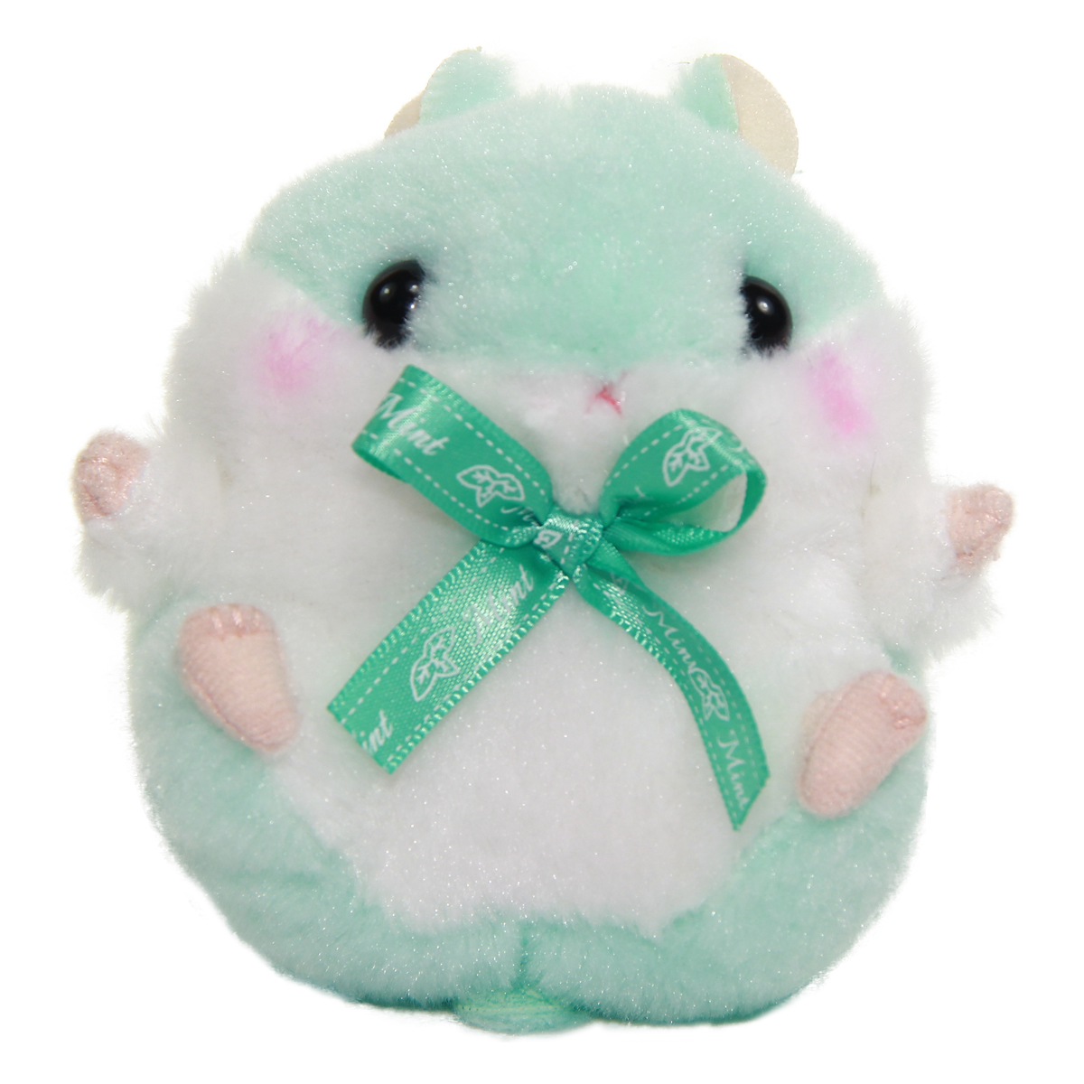 Plush Hamster, Amuse Colorful Fruits Plush Collection, Mint-chan, Green, 4 Inches