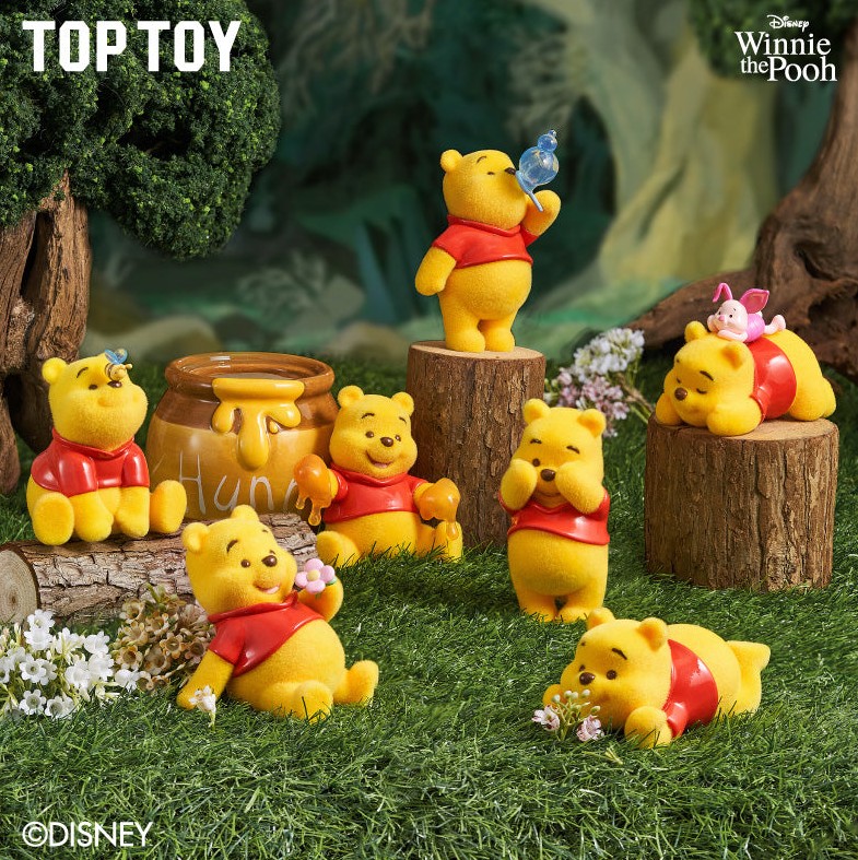 Disney Poohs Happy Days Series Blind Box Figure Top Toy-  Random Blind Box