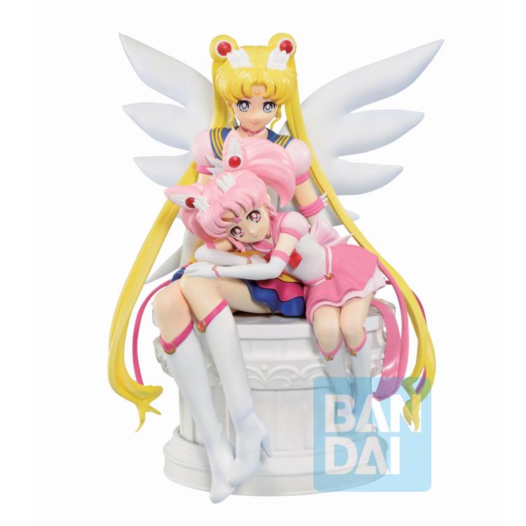 Eternal Sailor Moon & Chibi Moon Figure, Ichiban Kuji A Prize, Princess Collection, Sailor Moon, Bandai