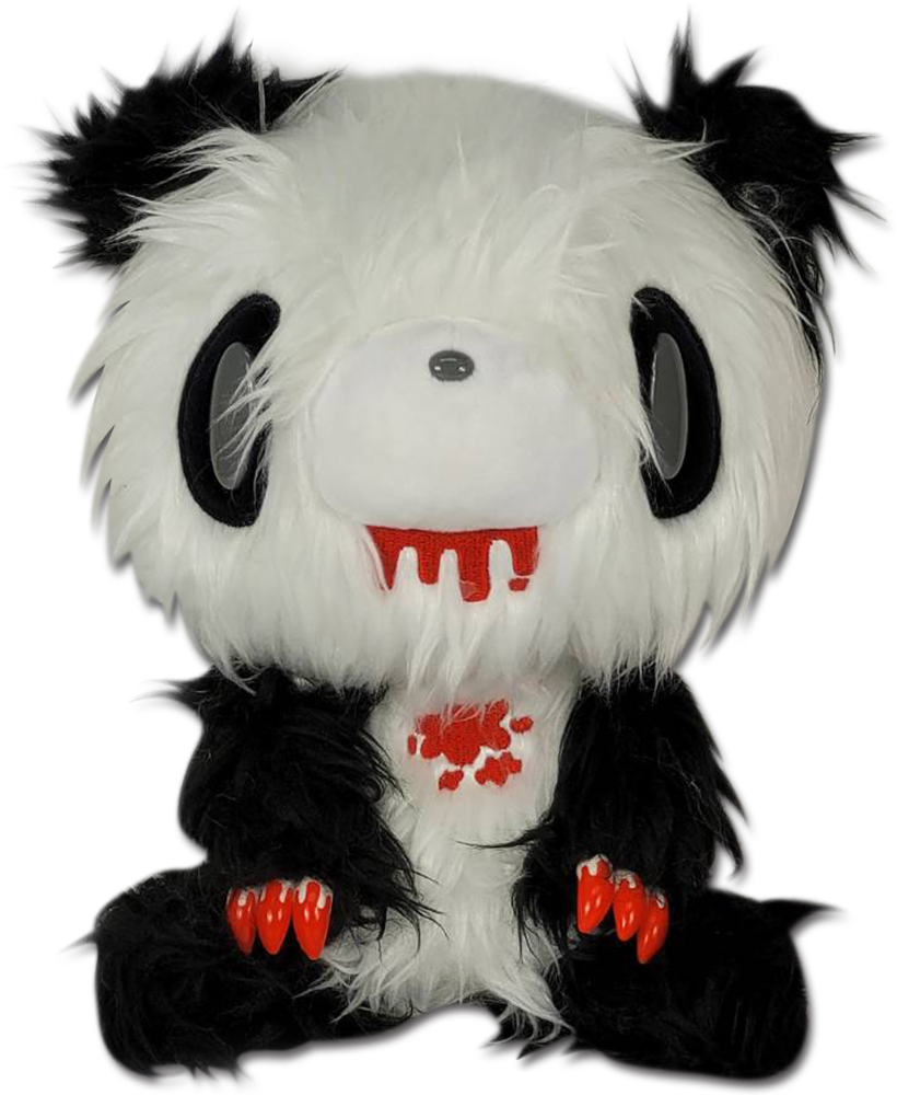 Gloomy Bear Plush Doll Black & White 8