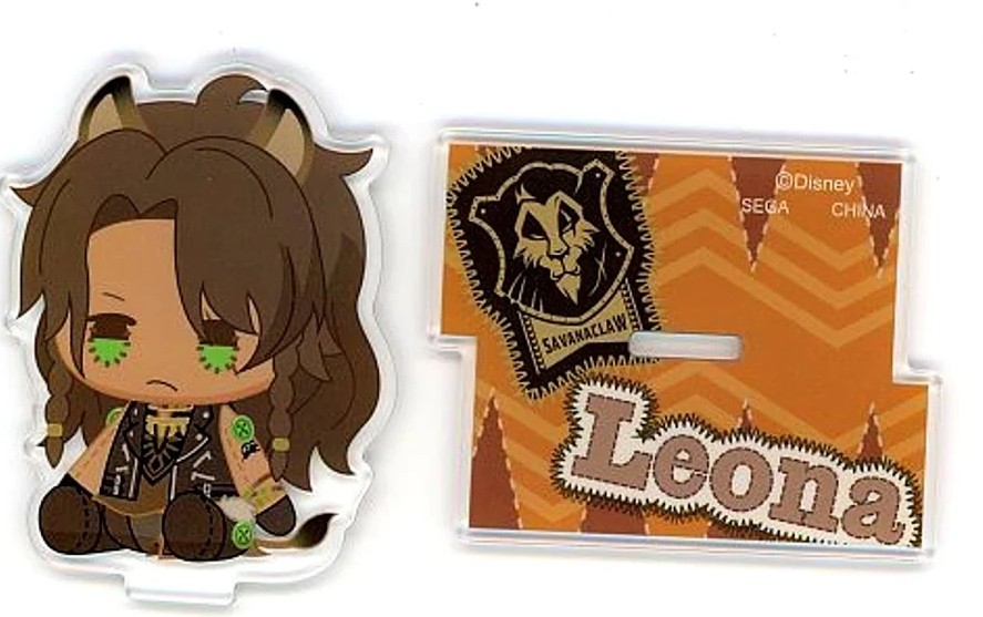 Leona Kingscholar Acrylic Stand Twisted Wonderland Disney Japan Sega