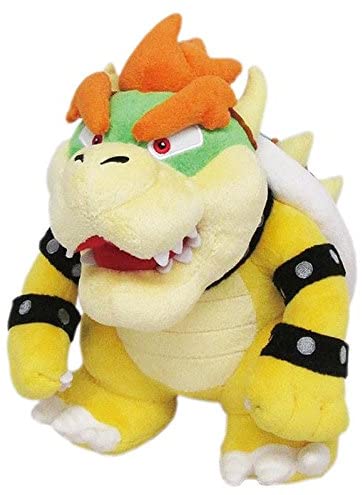 Super Mario All Star Collection Bowser Plush Doll 9