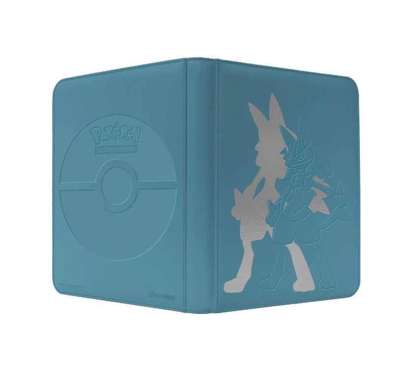 Pokemon Trading Card Game Lucario 9 Pocket Pro Binder - Holds 360 Cards