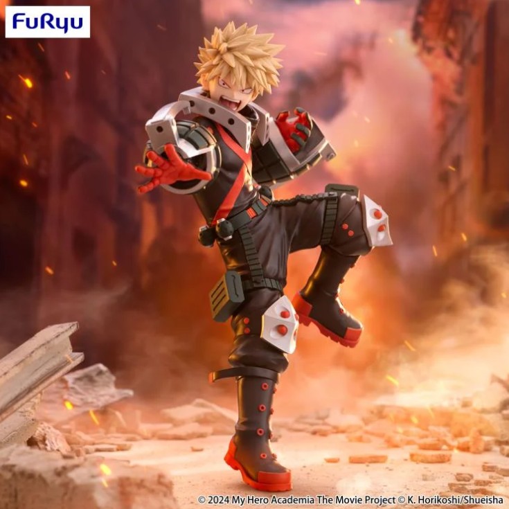 Katsuki Bakugo Figure, Trio Try It, My Hero Academia, Furyu