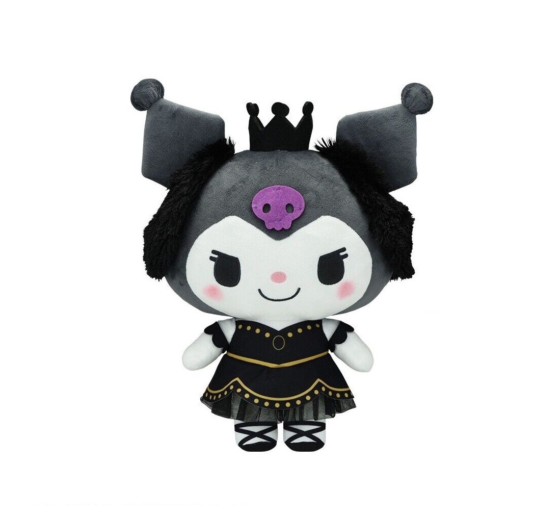 Kuromi Plush Toy, Swan Lake, 13 Inches, Sanrio, Sega