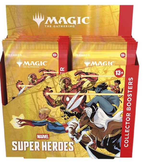 Magic The Gathering - Trading Card Game - Marvel Super Heroes - Collector Booster