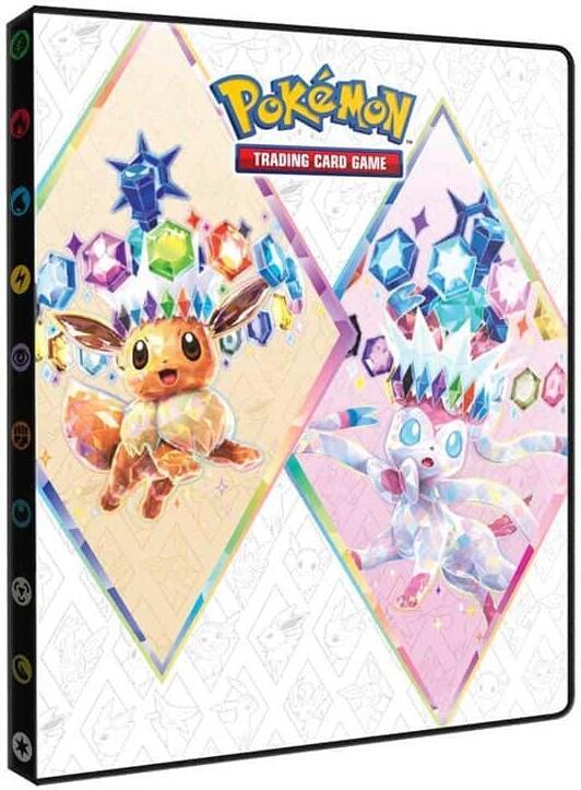 Pokemon Trading Card Game Prismatic Evolutions 9 Pocket Pro Binder - Holds 126 Cards