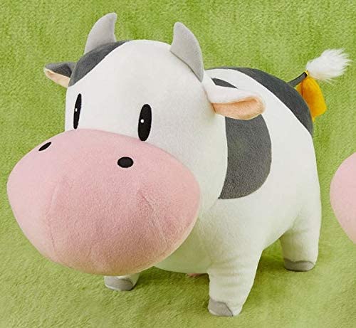 Harvest Moon Cow Plush Toy Kawaii Stuffed Animal Big Size 16