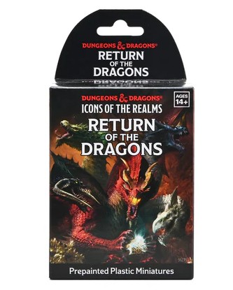 Dungeons & Dragons D&D Fantasy Miniatures: Icons of the Realms Set 34 Return of the Dragons - Booster Brick