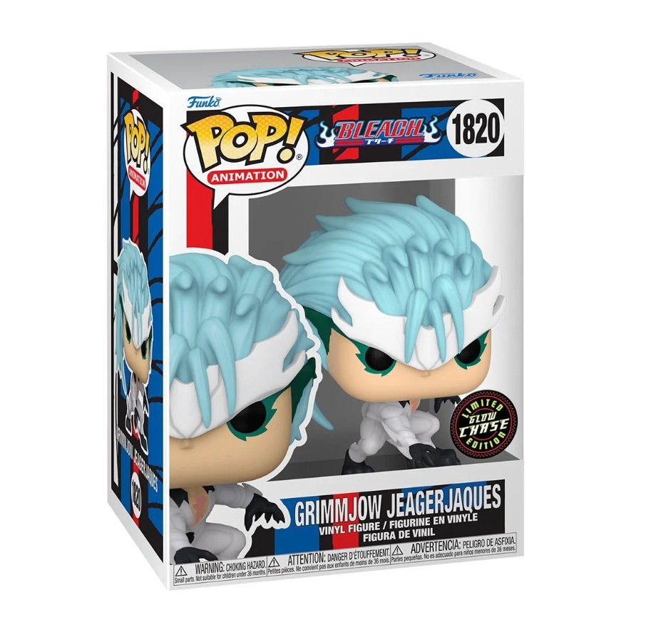 Grimmjow Jeagerjaques Figure, Bleach, Funko Pop 1820 - CHASE