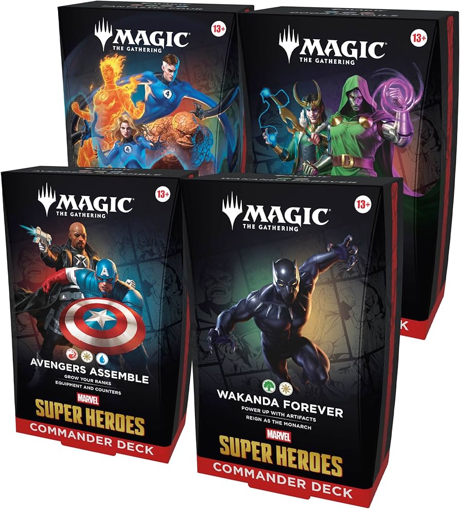 Magic The Gathering - Trading Card Game - Marvel Super Heroes - Commander Deck