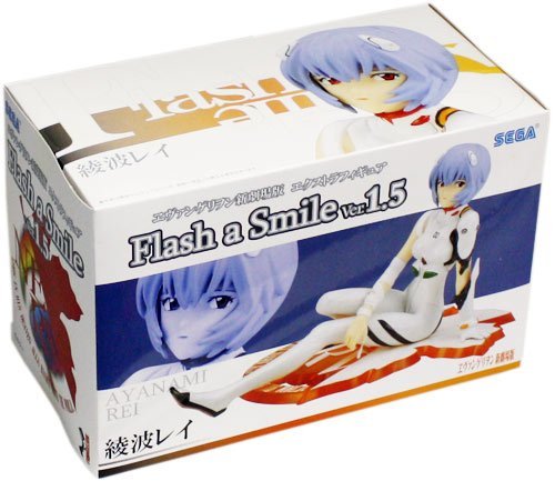 Rei Ayanami Figure, Flash A Smile 1.5 Ver., Evangelion, Sega