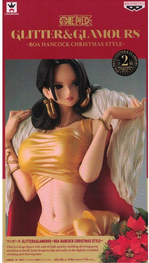 Boa Hancock Figure, Christmas Style, Glitter & Glamours, One Piece, Banpresto