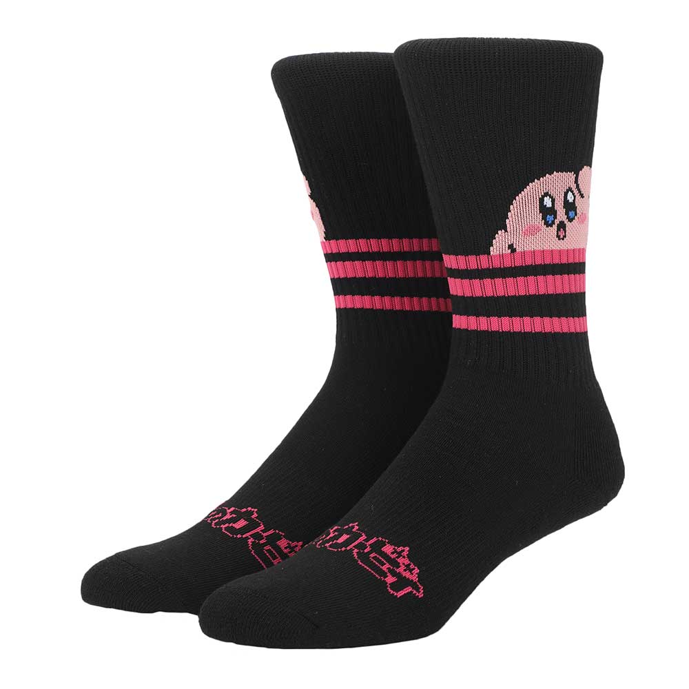 Kirby Peek-a-Boo Crew Socks