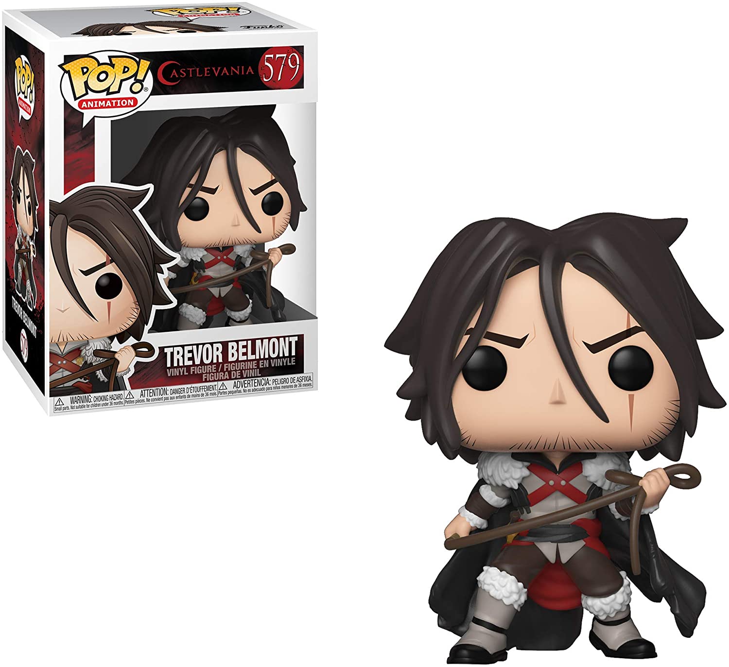 Trevor Belmont Figure Castlevania Funko Pop Animation 3.75 Inches Funko Pop 579