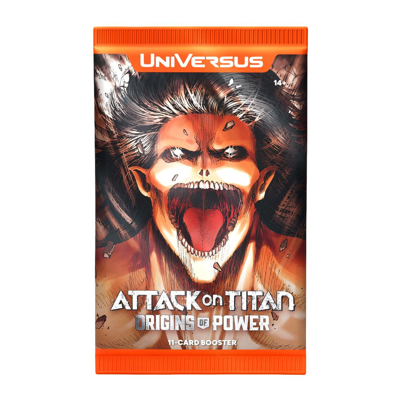 UniVersus Attack On Titan: Origins of Power Booster Pack - English - 1 Pack