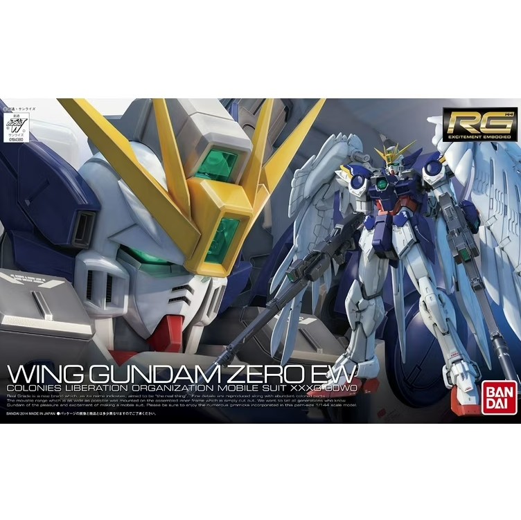 Gundam Wing Endless Waltz, Wing Gundam Zero RG Model Kit Bandai