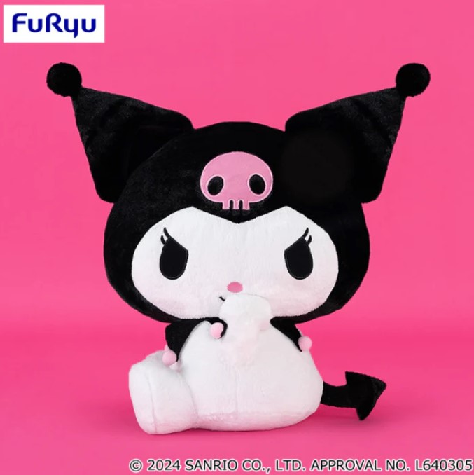 Kuromi Plush Toy, Super Big Plush, 20 Inches, Sanrio, Furyu