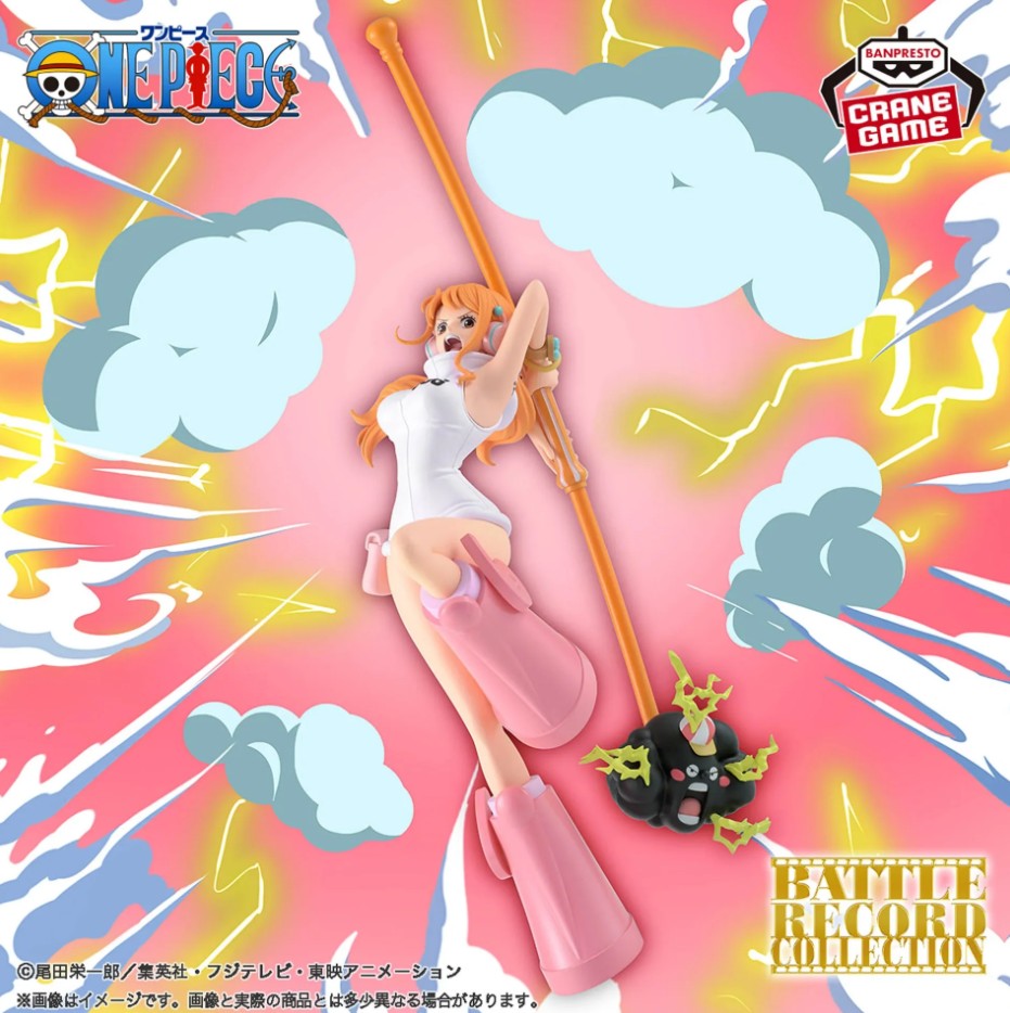 Nami Figure, Battle Record Collection, One Piece, Banpresto