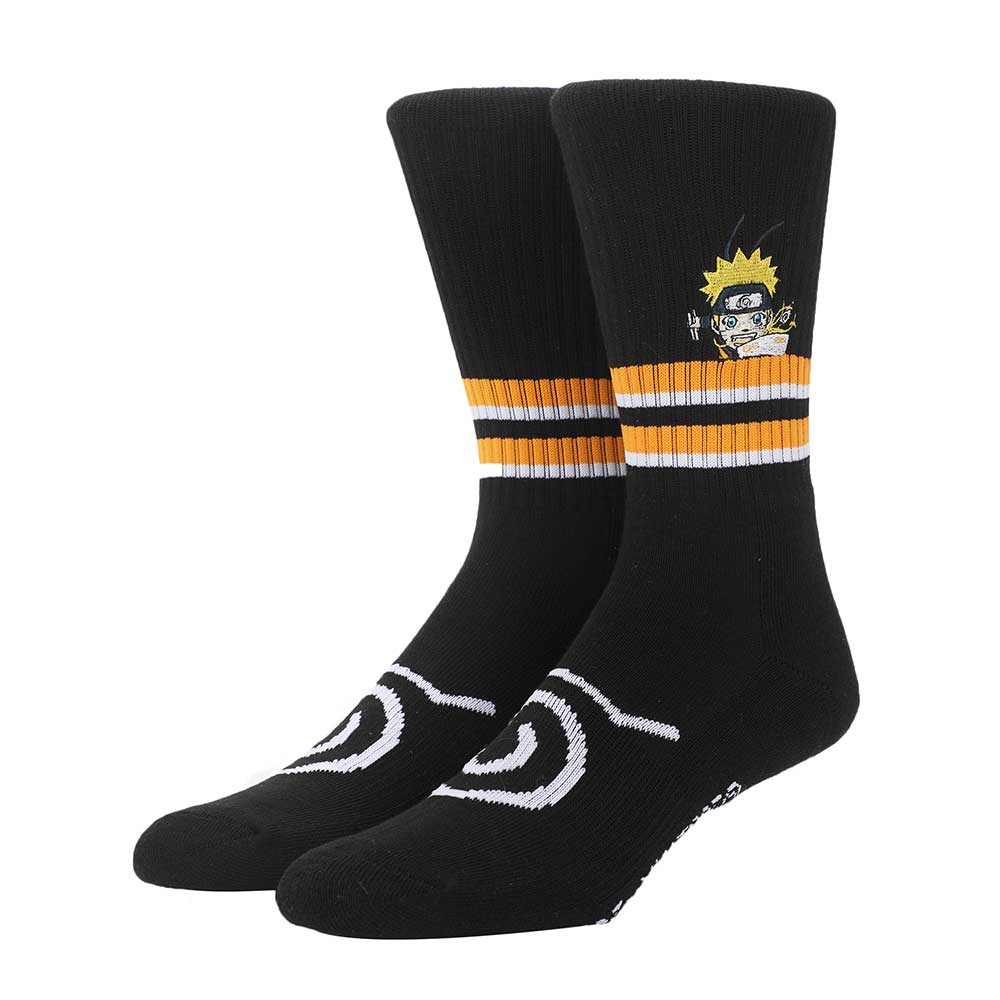 Naruto Peek-a-boo Embroidered Crew Socks