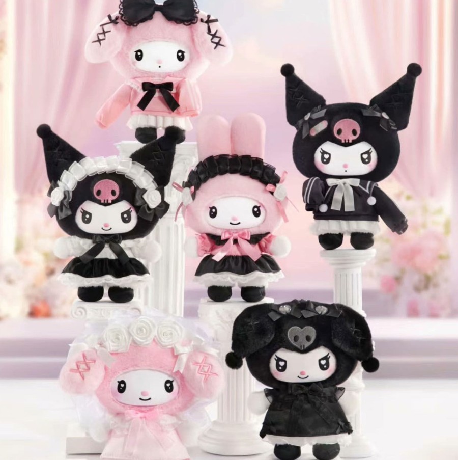 Sanrio Angel Garden Series Plush Doll Top Toy -  Random Blind Box