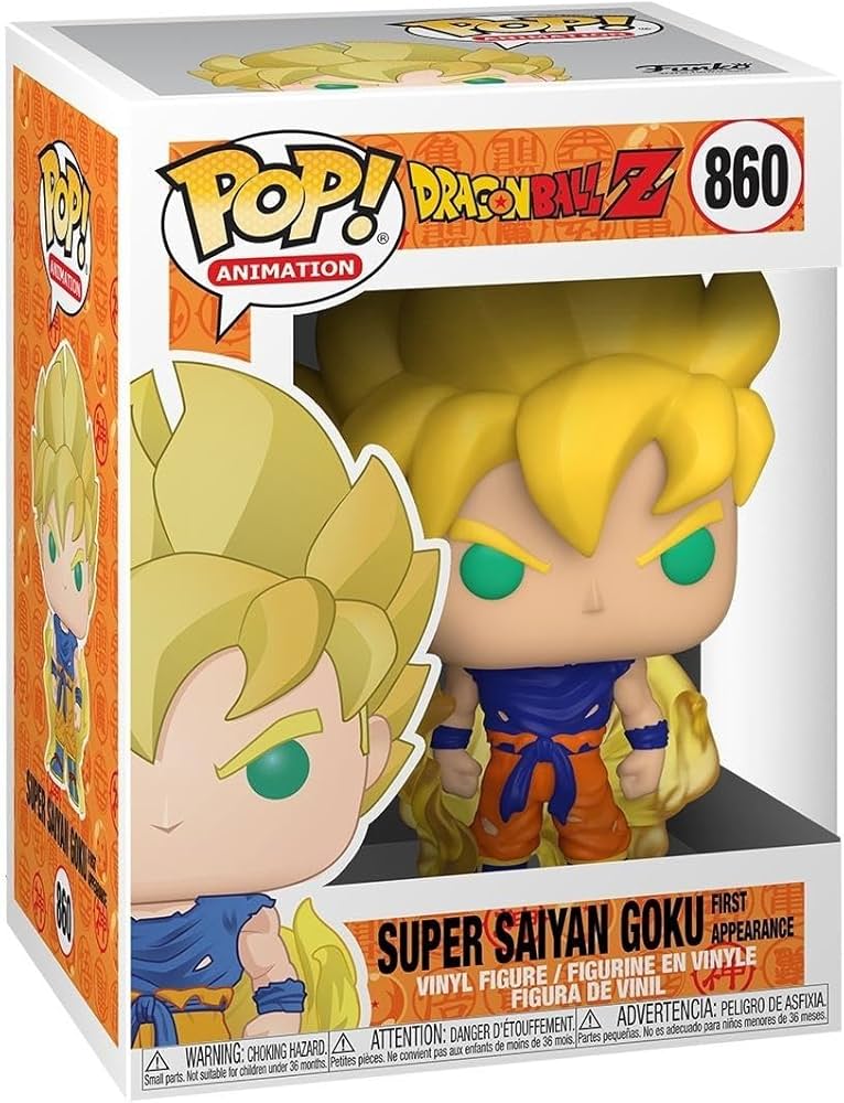 Super Saiyan Goku (First Appearance) Figure Dragon Ball Z Funko 860