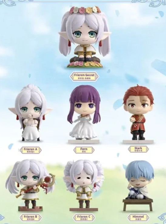 EAKI x Frieren Beyond Journeys End Travel Diary Chibi Figure - Random Blind Box