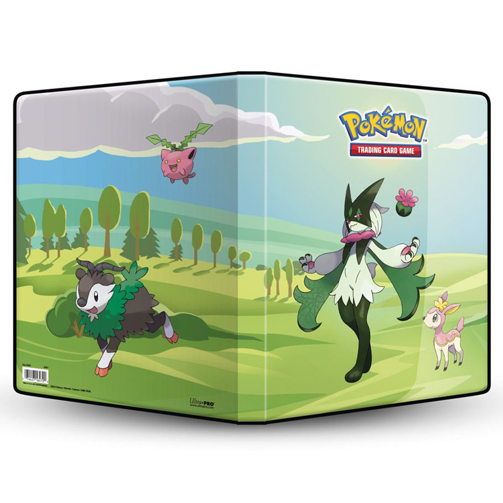 Pokemon Trading Card Game Morning Meadow 9 Pocket Pro Binder - Holds 360 Cards