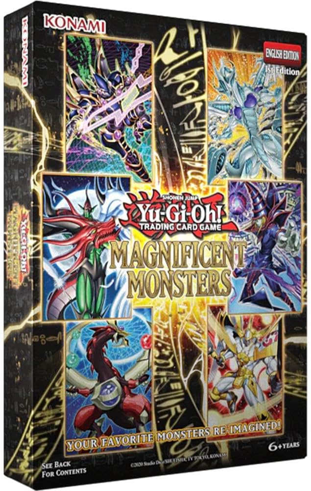 Yu-Gi-Oh - Magnificent Monsters - TCG Trading Card, Yugioh Cards, Konami - 1 Pack