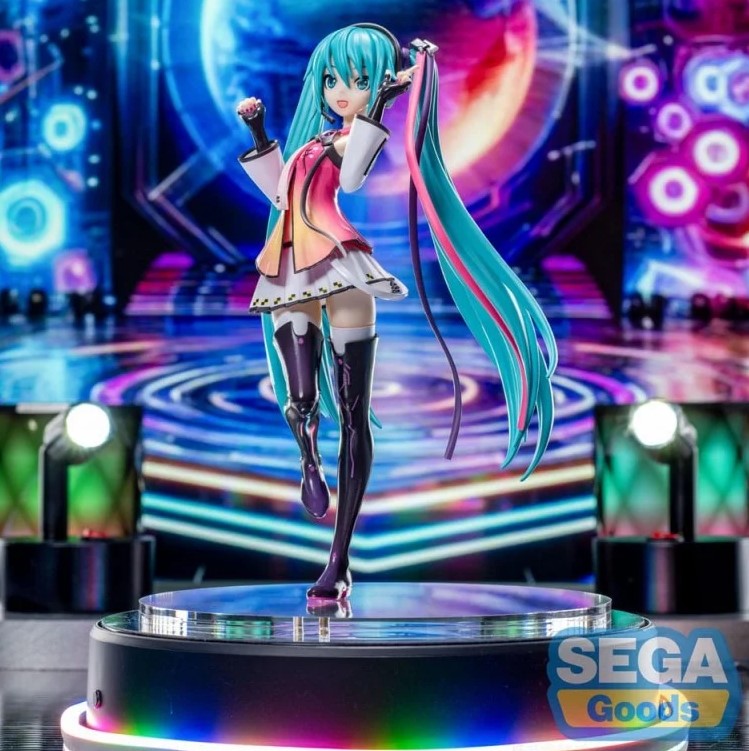 Hatsune Miku Figure, Luminasta, Star Voice, Project Diva, Vocaloid, Sega