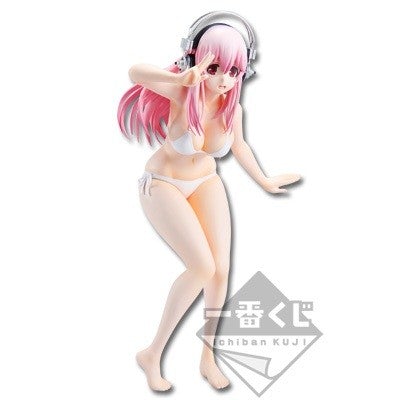 Super Sonico, White Swimsuit Ver., Super Sonico The Animation, Ichiban Kuji, Banpresto