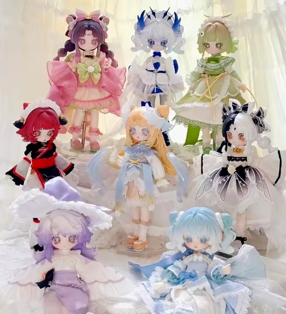 KIKURA Echoes of Eon Healing Series Action Figure BJD Ball-Jointed Doll -  Random Figure Blind Box